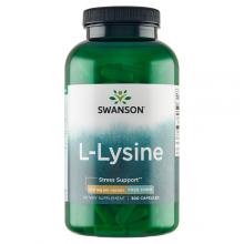 Zdjęcie produktu - SWANSON Lizyna 500mg, 300 tabletek