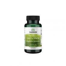 Zdjęcie produktu - SWANSON FS Lion's Mane (Sopl&oacute;wka jeżowata) 500mg, 60 kapsułek