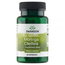 Zdjęcie produktu - SWANSON FS Moringa Oleifera 400mg, 60 kapsułek