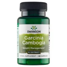 Zdjęcie produktu - SWANSON Garcinia Cambogia extract 80mg, 60 kapsułek