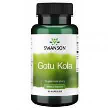 Zdjęcie produktu - SWANSON Gotu Kola 435mg, 60 kapsułek