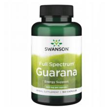 Zdjęcie produktu - SWANSON GUARANA 500mg - 100 kapsułek (26645)
