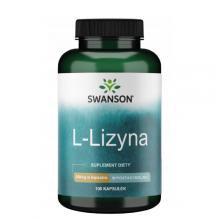 Zdjęcie produktu - SWANSON L-Lizyna 500mg, 100 kaps.