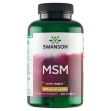 Zdjęcie produktu - Swanson MSM 500 mg, 250 kaps.