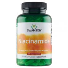 Zdjęcie produktu - Swanson Niacyna 250 mg, 250 kaps.