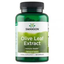 Zdjęcie produktu - SWANSON Olive leaf Extract 500mg - 120 kapsułek