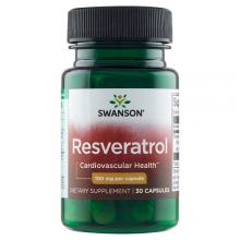 Zdjęcie produktu - SWANSON Resweratrol 100 mg - 30 kapsułek (26668)