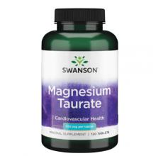 Zdjęcie produktu - SWANSON Taurynian magnezu 100 mg, 120 tabletek 