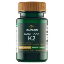 Zdjęcie produktu - SWANSON Witamina K2 naturalna 200mcg - 30 kapsułek