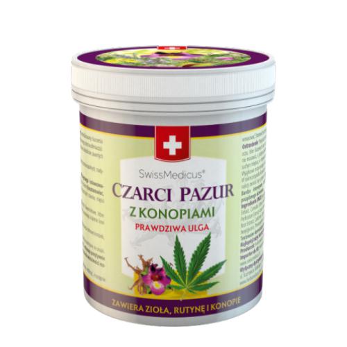 Zdjęcie produktu - SWISSMEDICUS Czarci Pazur z konopiami, 500ml