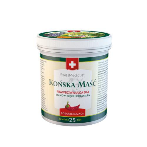 Zdjęcie produktu - SWISSMEDICUS Końska Maść Rozgrzewająca, 250ml