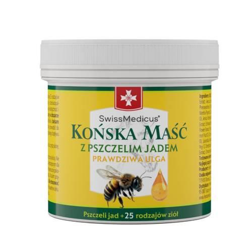 Zdjęcie produktu - SwissMedicus Końska maść z pszczelim jadem, 150ml