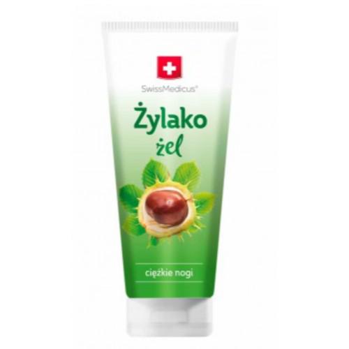 Zdjęcie produktu - SwissMedicus Żylako żel na ciężkie nogi, 200ml