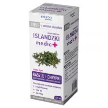 Zdjęcie produktu - Islandzki medic+ Syrop z porostem islandzkim, 125 ml