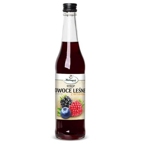 Zdjęcie produktu - Syrop owoce leśne z witaminą C, 480 ml