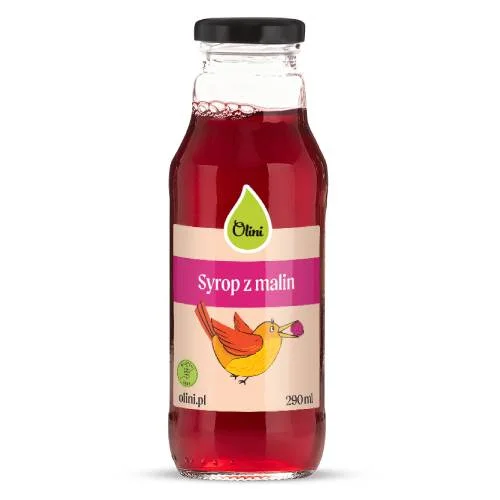 Zdjęcie produktu - Olini Syrop z malin, 100 ml