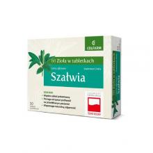Zdjęcie produktu - Szałwia COLFARM - 30 tabletek 