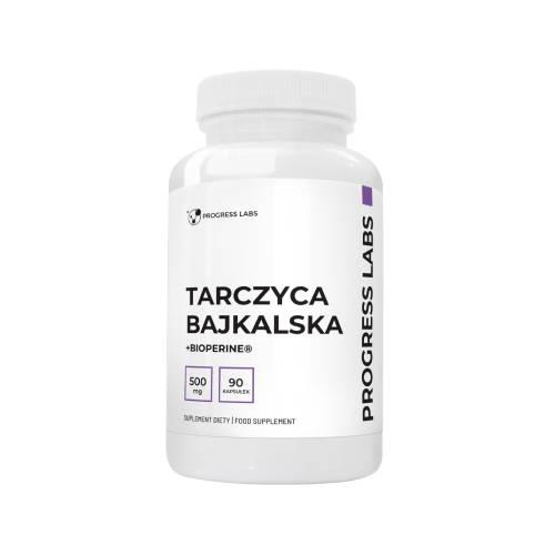Zdjęcie produktu - Progress Labs Tarczyca bajkalska + Bioperyna, 90 kaps.