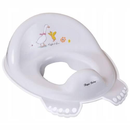 Zdjęcie produktu - TEGA BABY Nakładka sedesowa antypoślizgowa LEŚNA OPOWIEŚĆ jasnobeżowa, 1szt.