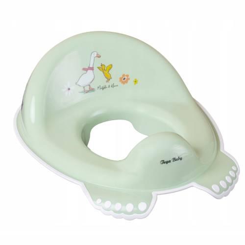 Zdjęcie produktu - TEGA BABY Nakładka sedesowa antypoślizgowa LEŚNA OPOWIEŚĆ jasnozielona, 1szt.