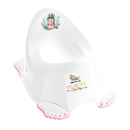 Zdjęcie produktu - TEGA BABY Nocnik antypoślizgowy DZIKI ZACH&Oacute;D JEDNOROŻEC biały, 1 szt.