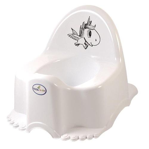 Zdjęcie produktu - TEGA BABY Nocnik ECO JEDNOROŻEC biały, 1 szt.