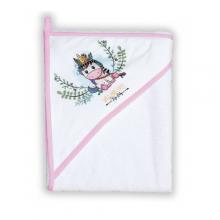 Zdjęcie produktu - TEGA BABY Okrycie kąpielowe 100x100cm DZIKI ZACH&Oacute;D JEDNOROŻEC białe, 1 szt.