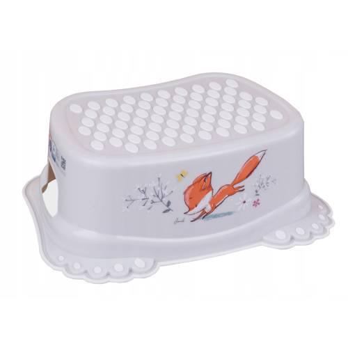 Zdjęcie produktu - TEGA BABY Podn&oacute;żek Antypoślizgowy LEŚNA OPOWIEŚĆ jasnobeżowy, 1szt.