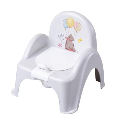 Zdjęcie produktu - TEGA BABY Nocnik krzesełko z pozytywką LEŚNA OPOWIEŚĆ jasnobeżowy, 1szt.