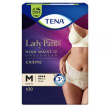 TENA Lady Pants Plus M 75-105 cm  Creme, 30 szt - bielizna chłonna