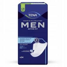 Zdjęcie produktu - TENA Men Active Fit Level 1 Wkłady anatomiczne dla mężczyzn, 24 szt.
