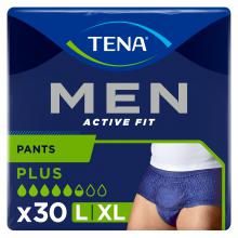 TENA Men Pants Plus Large, 30 szt - majtki chłonne