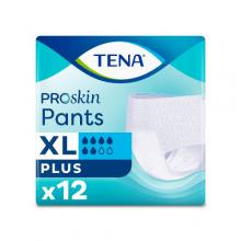 TENA Pants ProSkin Plus XL, 12 szt - majtki chłonne