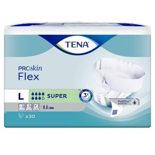 Zdjęcie produktu - TENA Pieluchomajtki ProSkin Flex Super L, 30 szt.
