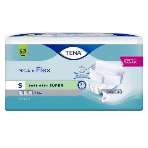 Zdjęcie produktu - TENA Pieluchomajtki ProSkin Flex Super S, 30 szt.