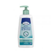 Zdjęcie produktu - TENA Shower & Shampoo Żel do mycia i szampon 2w1 - 500 ml
