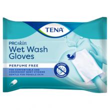 Zdjęcie produktu - TENA Wet Wash Gloves nawilżające myjki, 8szt.
