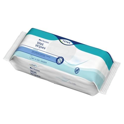Zdjęcie produktu - Tena Wet Wipes Original chusteczki nawilżane, 80 szt.