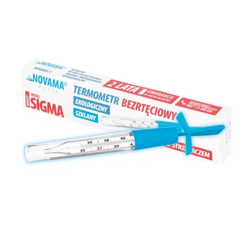 NOVAMA White Sigma Termometr szklany bezrtęciowy