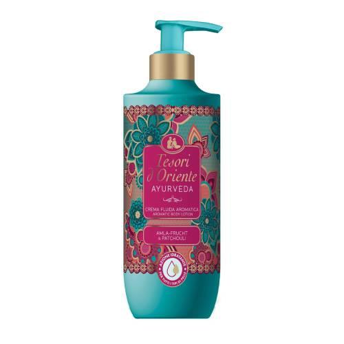 Zdjęcie produktu - Tesori d'Oriente Ayurveda Nawilżający balsam do ciała, 400 ml 