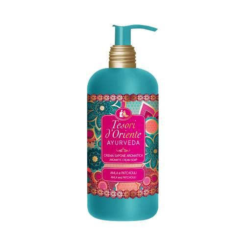 Zdjęcie produktu - Tesori d'Oriente Ayurveda Perfumowane kremowe mydło w płynie, 300 ml