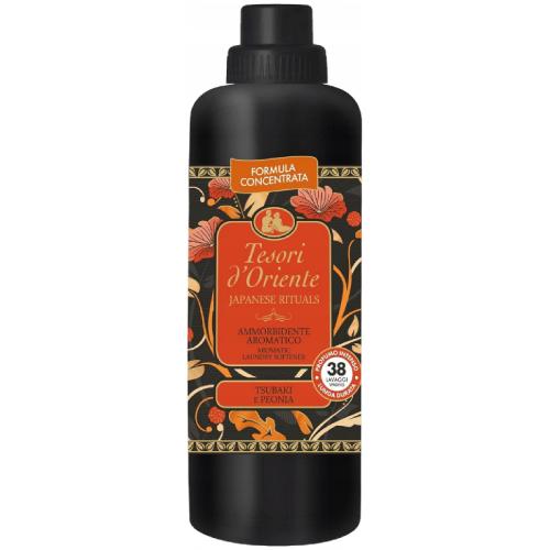 Zdjęcie produktu - Tesori d'Oriente Japanese SPA Koncentrat płynu do płukania tkanin Tsubaki i Peonia, 760ml