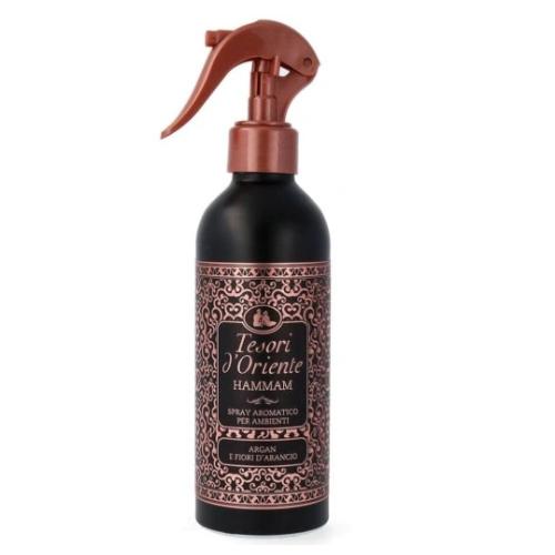 Zdjęcie produktu - Tesori d'Oriente Hammam Odświeżacz powietrza Olejek arganowy i Kwiat pomarańczy, 250ml