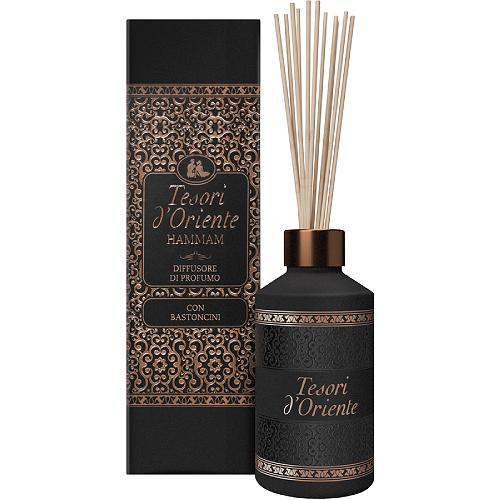 Zdjęcie produktu - Tesori d'Oriente Hammam patyczki zapachowe Olejek arganowy i Kwiat pomarańczy, 200ml