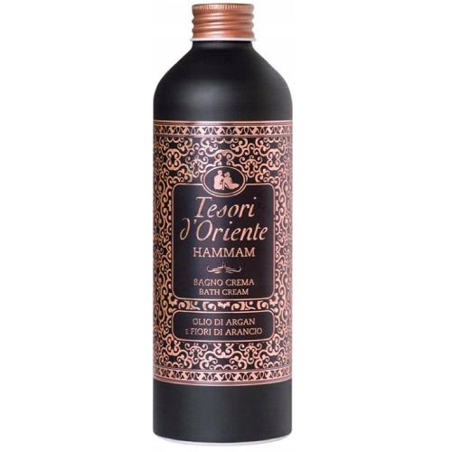 Zdjęcie produktu - Tesori d'Oriente Hammam Płyn do kąpieli Olejek arganowy i Kwiat pomarańczy, 500ml