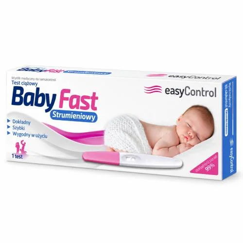 Zdjęcie produktu - Baby Fast Test ciążowy strumieniowy, 1 szt.