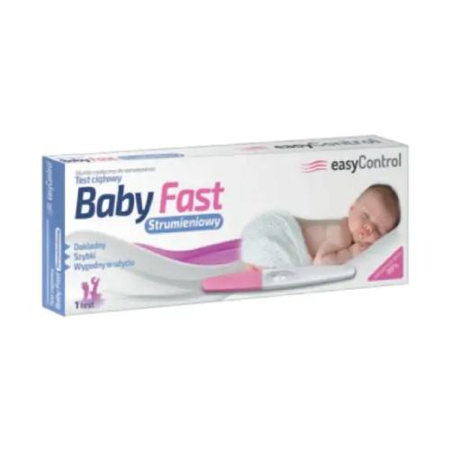Zdjęcie produktu - BabyFast Test ciążowy strumieniowy, 1szt.