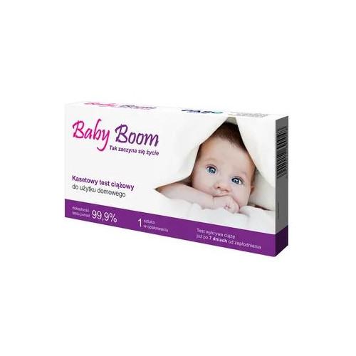 Zdjęcie produktu - Test Ciążowy Kasetowy Baby Boom, 1szt.