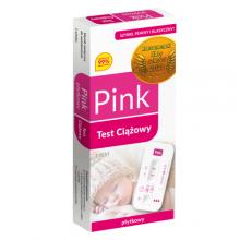 Zdjęcie produktu - Test ciążowy PINK-TEST płytkowy - 1 sztuka