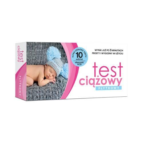 Zdjęcie produktu - MBM Pharma Test ciążowy Płytkowy, 1 szt.
